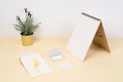 藍色扁平風辦公用品采購清單營銷長圖